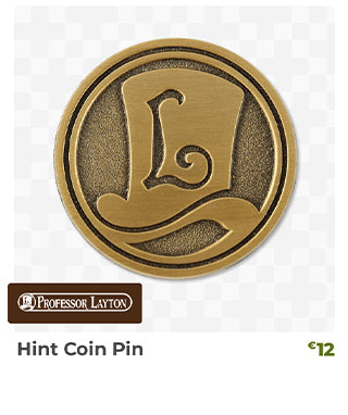 The Hint Coin pin is back in stock at fangamer.eu
