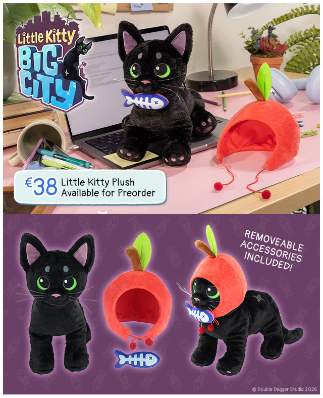 New Little Kitty Big City Plush now available for preorder at fangamer.eu