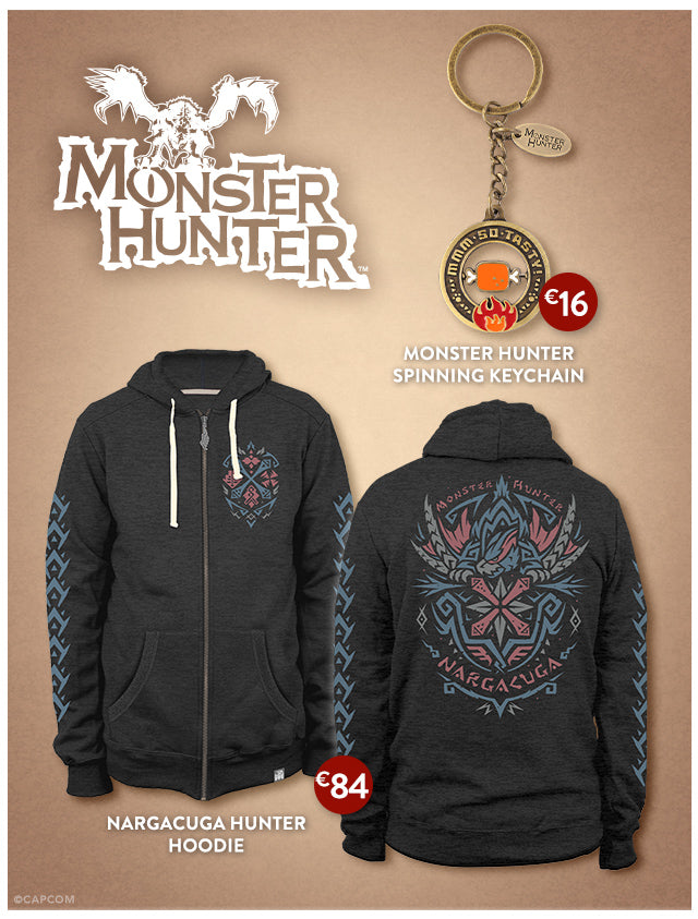 New Monster Hunter merch now available at Fangamer.eu