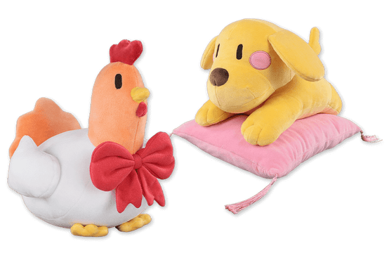 Henrietta and Dozy, reporting for duty