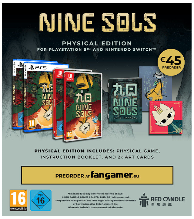 New Nine Sols-Game is available at Fangamer.eu