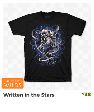 Written in the Stars is back in stock at Fangamer.eu