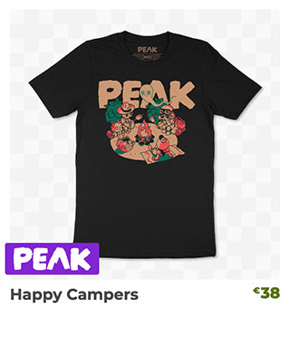 Happy Campers is back in stock at Fangamer.eu