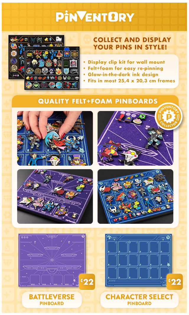 New PINVERSE merch available at fangamer.eu