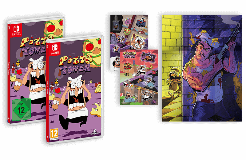 Pizza Tower: Pizza Tower Physical Editions Are Here
