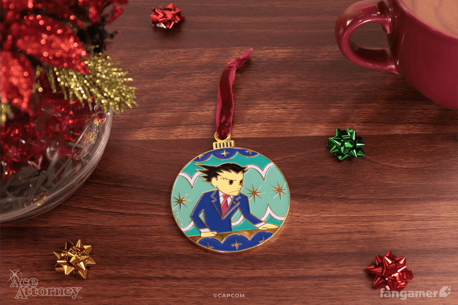 Almost Christmas Ornament - Ace Attorney