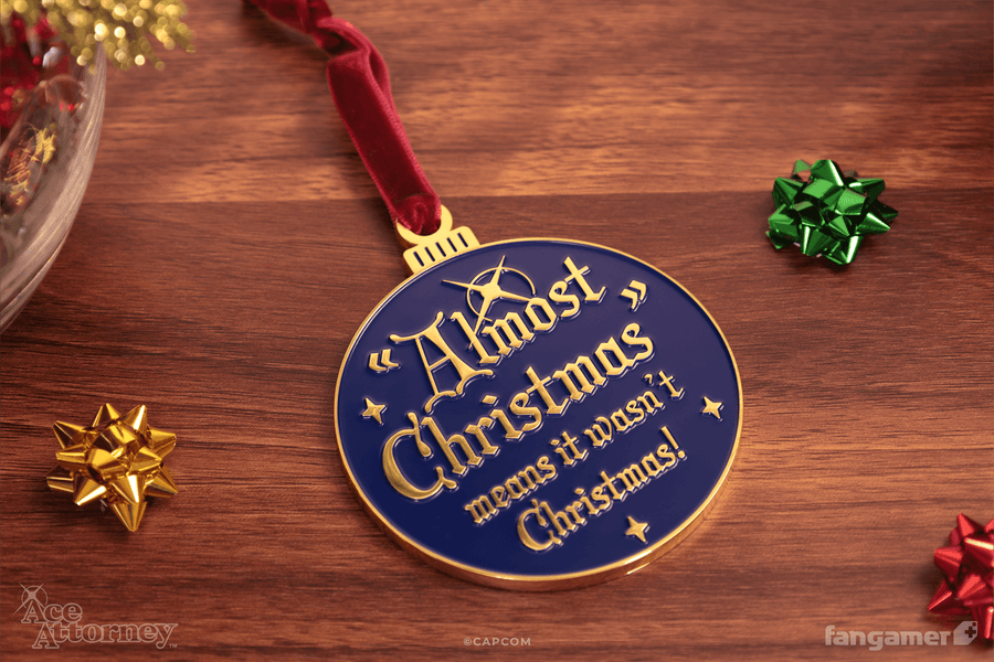 Almost Christmas Ornament - Ace Attorney