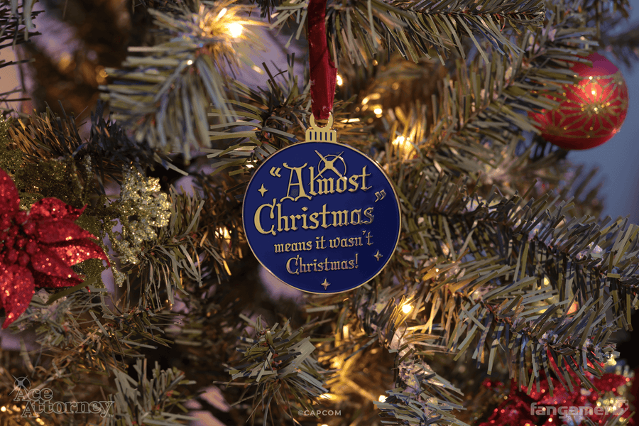 Almost Christmas Ornament - Ace Attorney