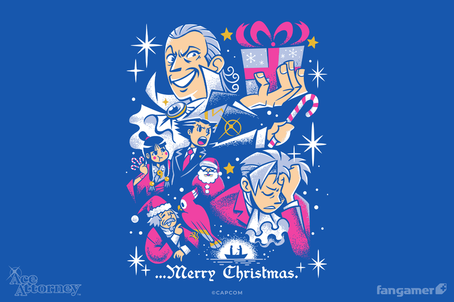 Almost Christmas Sweater - Ace Attorney
