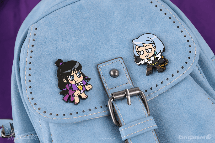 Maya vs. Franziska Pin Set - Ace Attorney