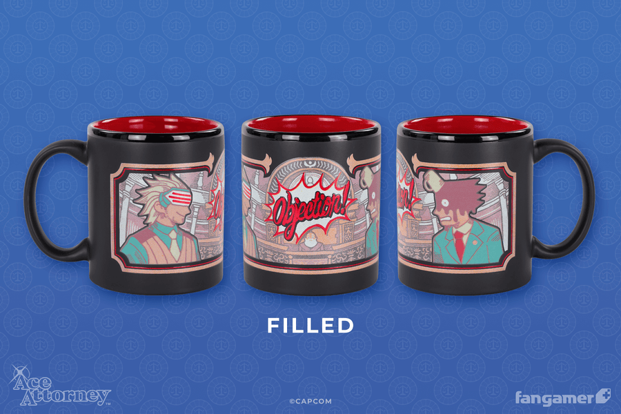 Turnabout Color-Changing Coffee Mug - Ace Attorney
