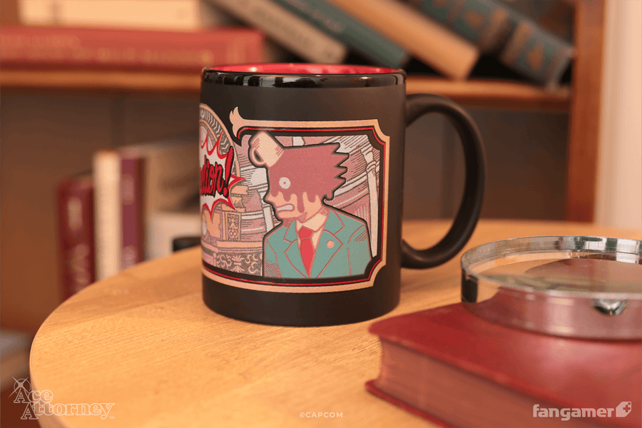Turnabout Color-Changing Coffee Mug - Ace Attorney