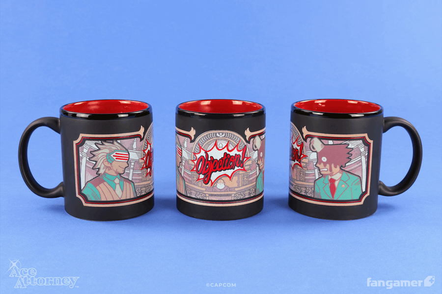 Turnabout Color-Changing Coffee Mug - Ace Attorney