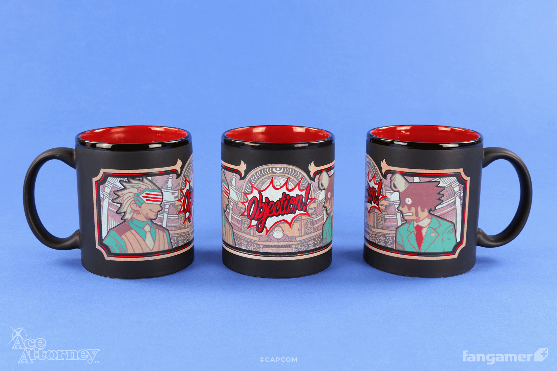 Color Changing Print Ace Attorney - Turnabout Color-Changing Coffee Mug - Fangamer Europe