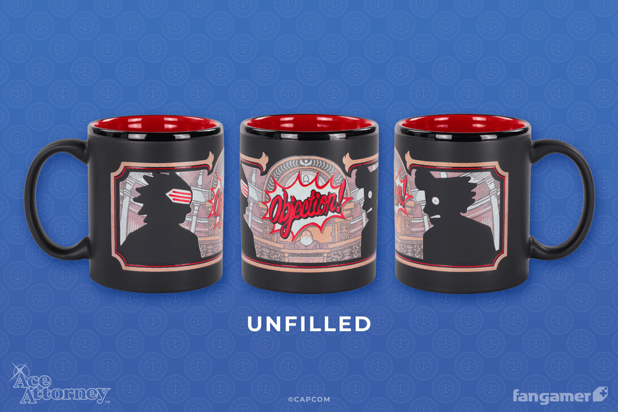 Turnabout Color-Changing Coffee Mug - Ace Attorney