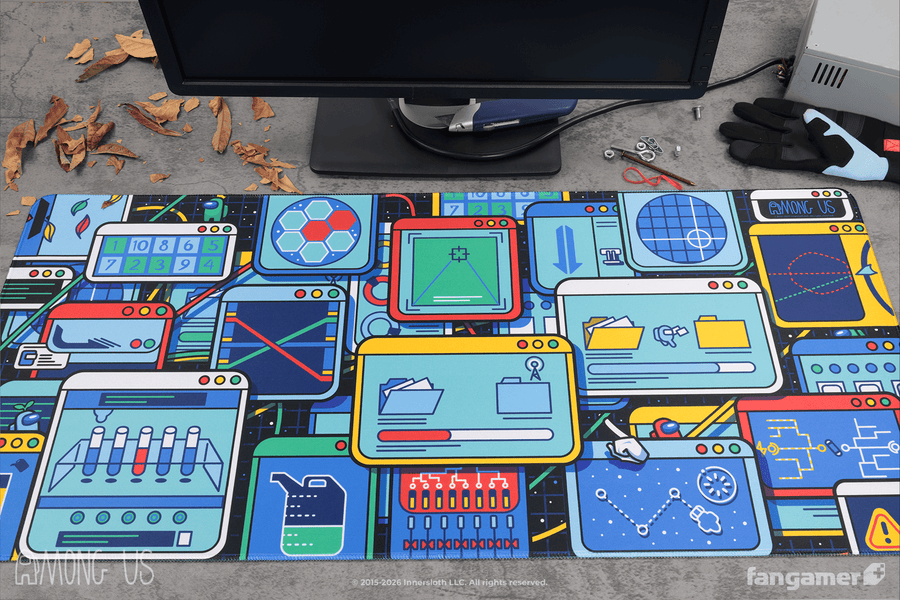 Task Management Desk Mat - Among Us