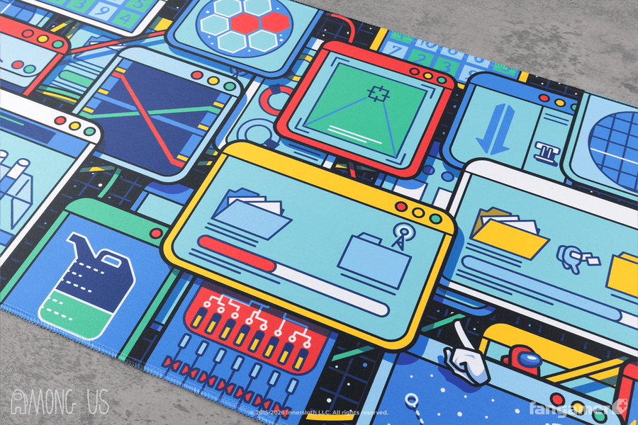 Task Management Desk Mat - Among Us