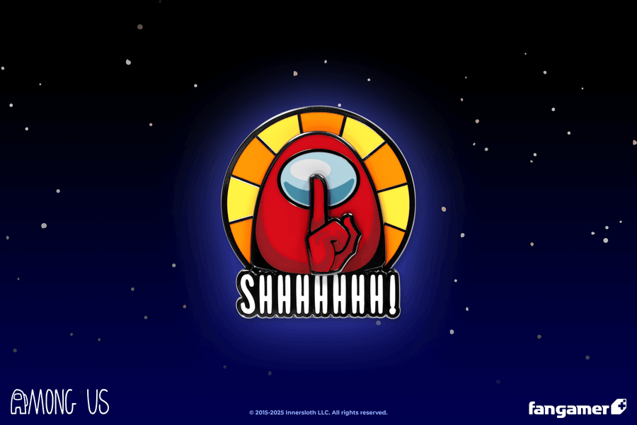 Shhhhhhh! Spinning Pin - Among Us