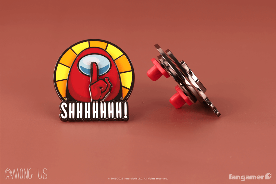 Shhhhhhh! Spinning Pin - Among Us
