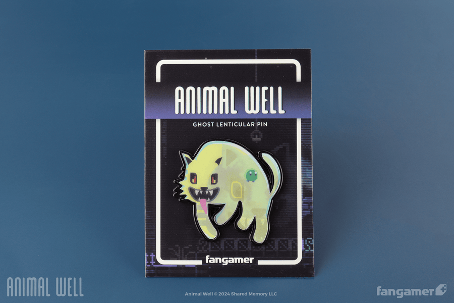 Ghost Lenticular Pin - Animal Well