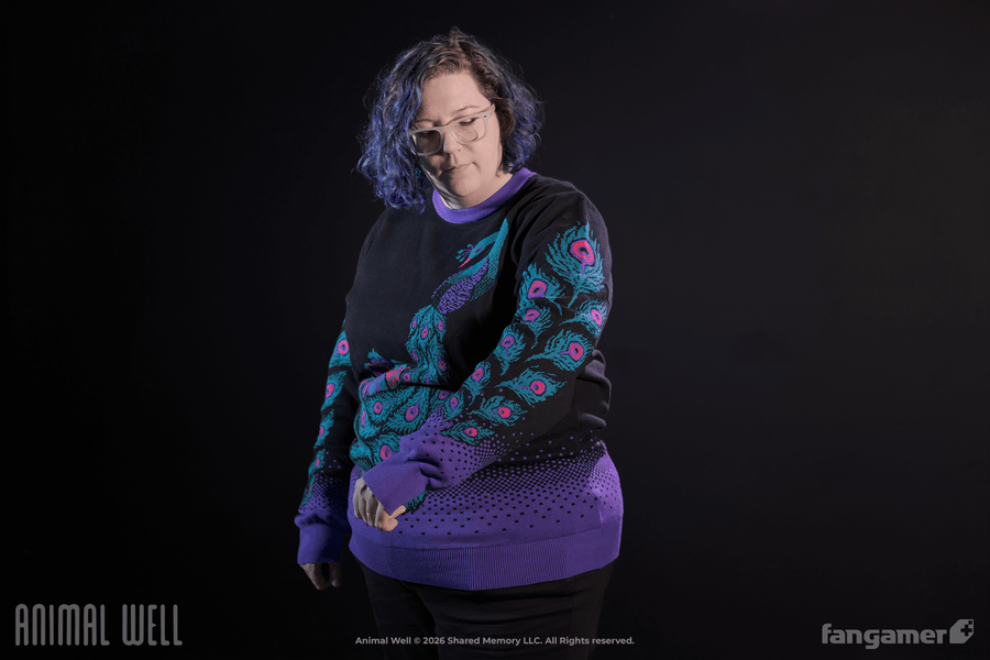 Peacock's Treasure Knit Sweater - Animal Well