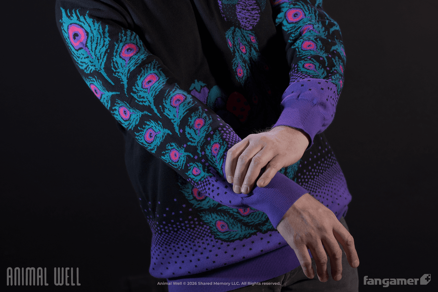 Peacock's Treasure Knit Sweater - Animal Well