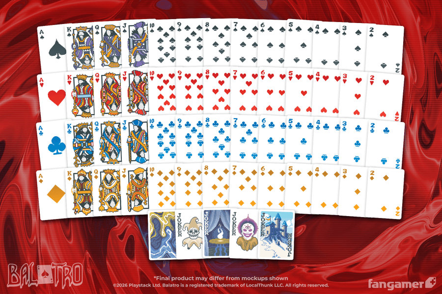 Balatro Playing Cards: Ghost Deck - Balatro