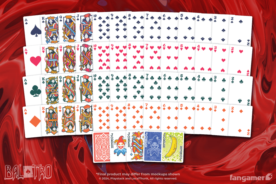Balatro Playing Card Deck - Balatro