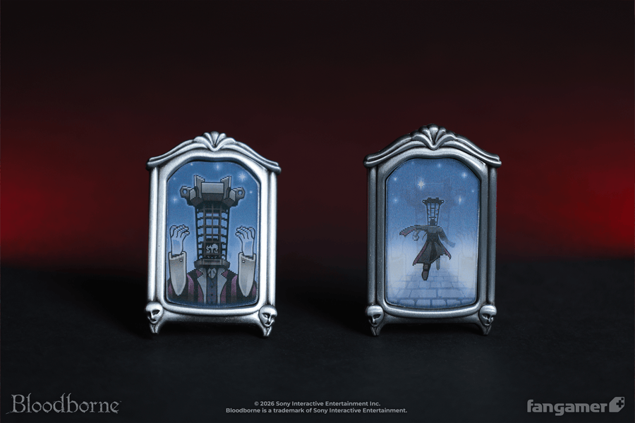 No One Can Catch Us Lenticular Pin - Bloodborne
