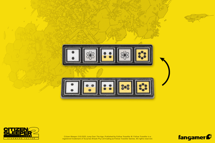Dice Pin Set - Citizen Sleeper 2