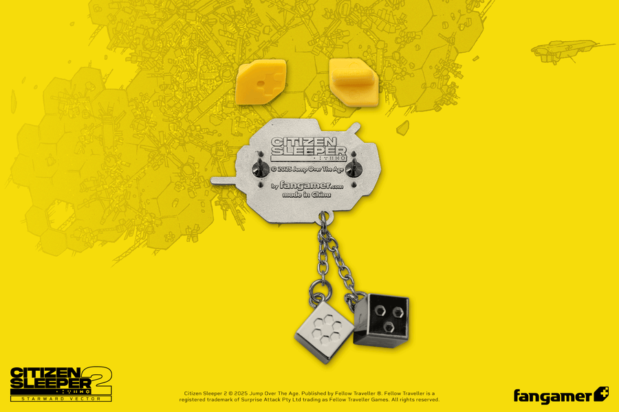 The Rig Hanging Dice Pin - Citizen Sleeper 2