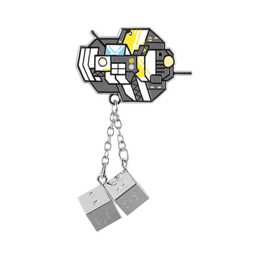 The Rig Hanging Dice Pin