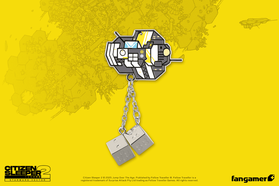 The Rig Hanging Dice Pin - Citizen Sleeper 2