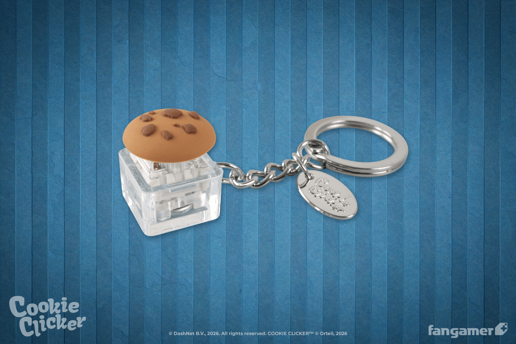 Cookie Clicker - Cookie Clicker Clicker Cookie Keychain - Fangamer Europe