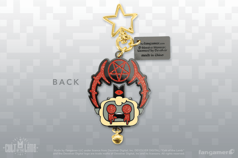 Crosser of Thresholds Keychain - Cult of the Lamb