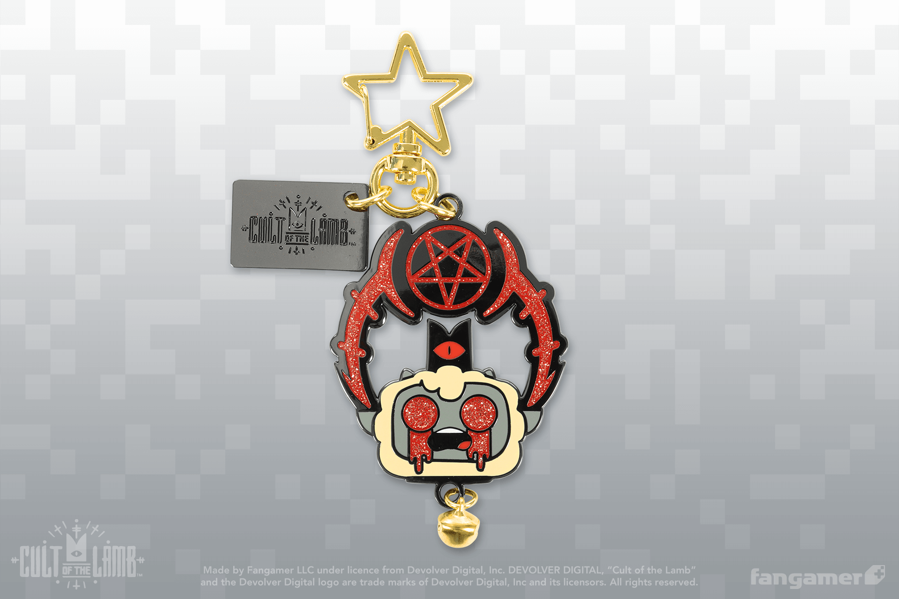 Cult of the Lamb - Crosser of Thresholds Keychain - Fangamer Europe