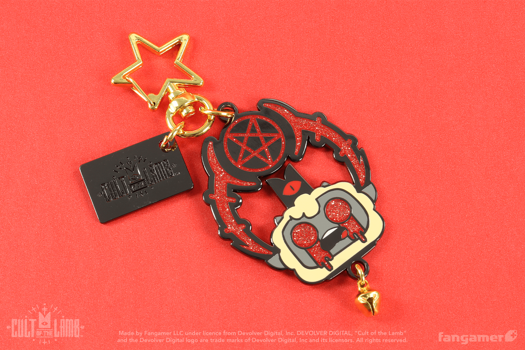 Cult of the Lamb - Crosser of Thresholds Keychain - Fangamer Europe