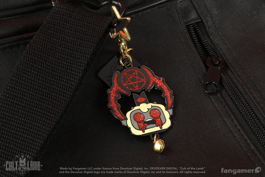 Crosser of Thresholds Keychain - Cult of the Lamb
