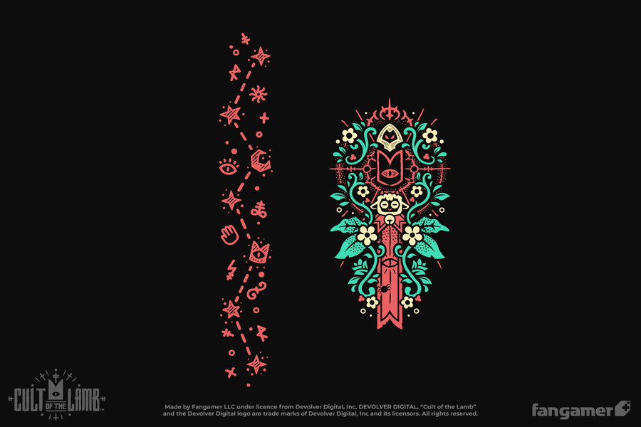 Deal with the Devil Hoodie - Cult of the Lamb