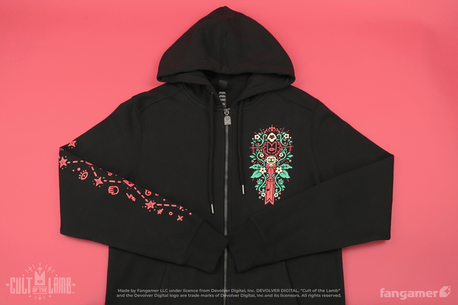 Deal with the Devil Hoodie - Cult of the Lamb