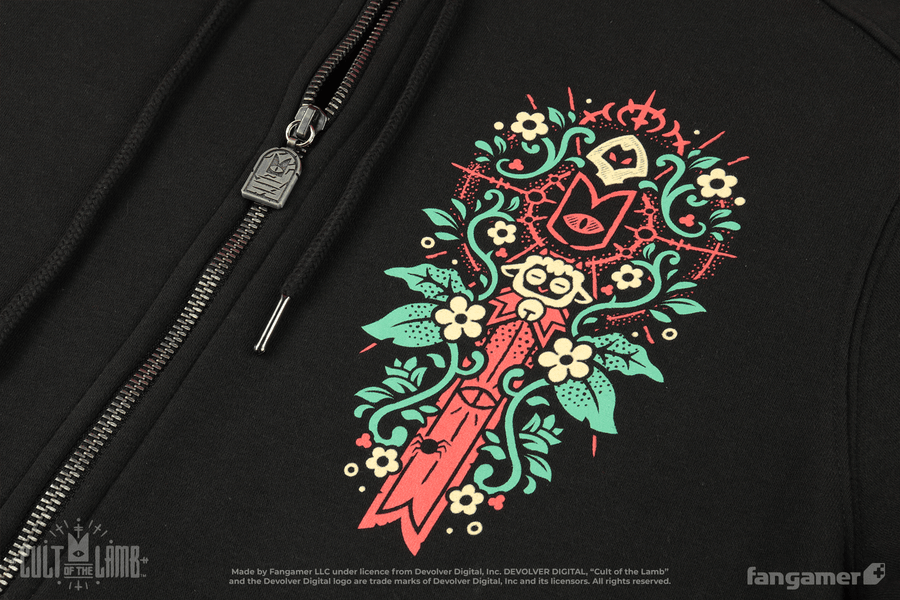 Deal with the Devil Hoodie - Cult of the Lamb