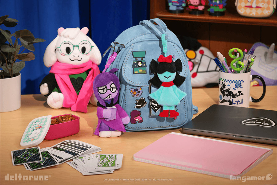 Aqua Clip-On Plush - DELTARUNE