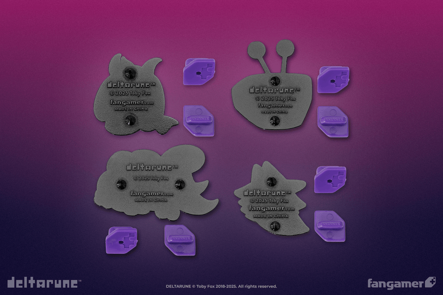 DELTARUNE Character Pins Set 4 - DELTARUNE