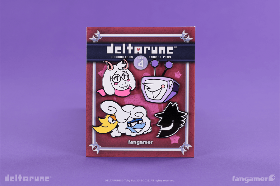 DELTARUNE デルタルーン3セット DELTARUNE Character Pin Set 3 - Fangamer Europe