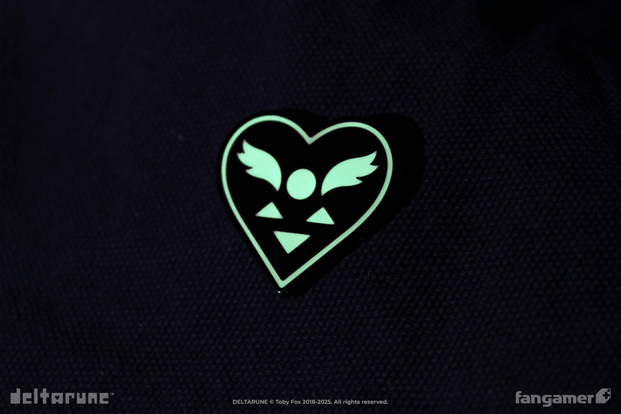 Darkheart Pin - DELTARUNE