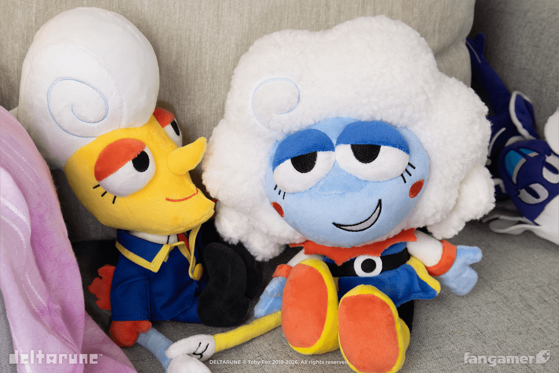 『イノセンス／INNOCENCE』ブルゾン　トランプ、マスコット DELTARUNE - Elnina and Lanino Plush Set - Fangamer Europe