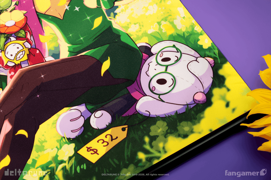 Flowery Bromide Wall Scroll Set - DELTARUNE