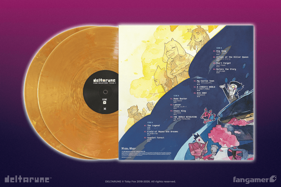 DELTARUNE Piano Collections Volume 1 Vinyl - DELTARUNE