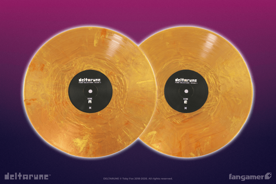 DELTARUNE Piano Collections Volume 1 Vinyl - DELTARUNE