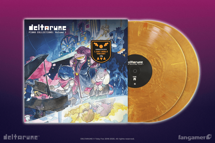 DELTARUNE Piano Collections Volume 1 Vinyl - DELTARUNE
